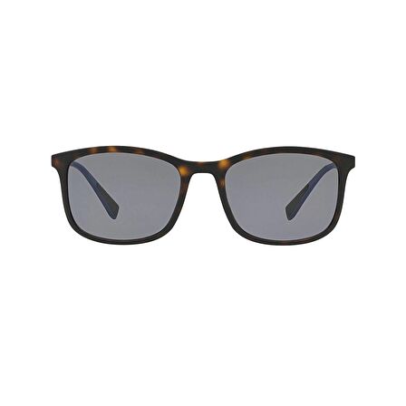 Prada PS 01TS U61144 56 Linea Rossa Polarize Erkek Dikdörtgen Kırçıllı Kahverengi Kemik Güneş Gözlüğü
