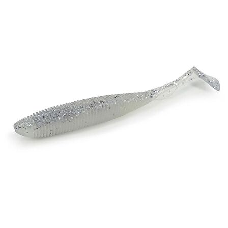 Molix Ra Shad 6" 4 Pcs White Shad