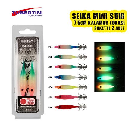 Seika Mini Squid Soft Trasparent 7,5Cm Kalamar Zokası