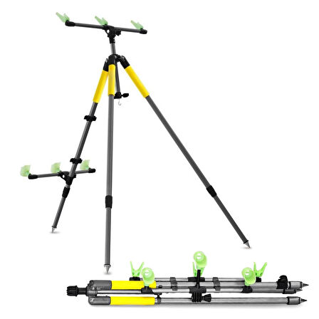 Bauer Surf Maxim Pro Metal Tripod Balıkçı Sehpası