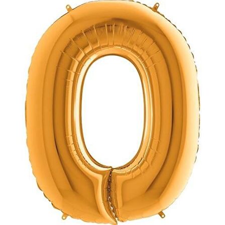 FOLYO BALON O HARF GOLD 102CM