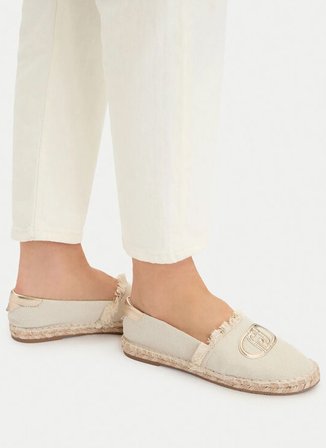 Liu Jo Krem Kadın %100 Poliüretan Espadril SA6091TX536S4150