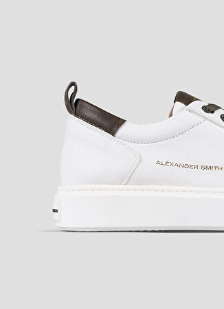 Alexander Smith Beyaz - Haki Erkek Sneaker BOND