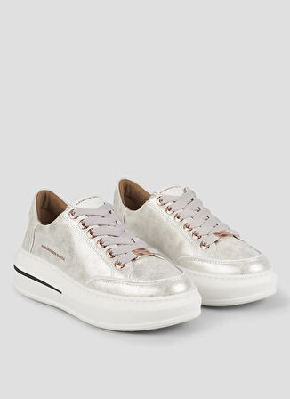 Alexander Smith Beyaz - Gümüş Kadın Sneaker ASBBLSW1888SLV