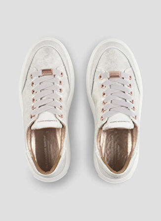 Alexander Smith Beyaz - Gümüş Kadın Sneaker ASBBLSW1888SLV