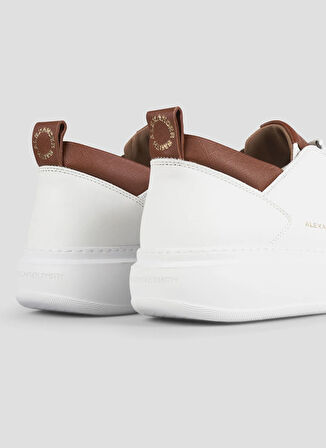 Alexander Smith Beyaz - Kahverengi Erkek Sneaker WEMBLEY