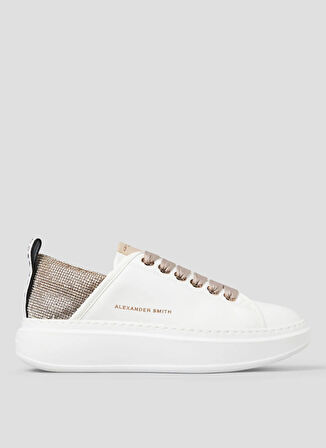 Alexander Smith Beyaz - Kahverengi Kadın Sneaker ASBBWYW0507WNU