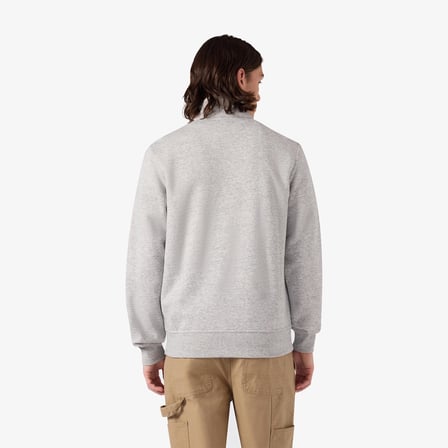 Champion Half Zip  Erkek Gri Sweatshirt
