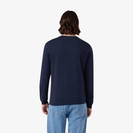 Champion Ls  Erkek Lacivert T-Shirt