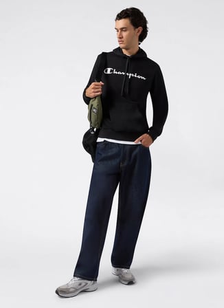 Champion Sweatshirt, L, Siyah