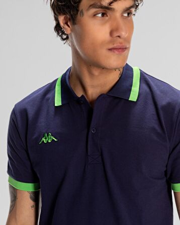 Kappa 351W46W469 Logo Neon Erkek Polo Tişört