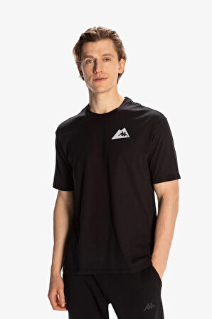 Kappa Frotis Erkek Siyah T-Shirt 321W7YW-005