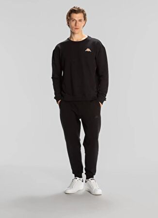 Kappa Sweatshirt, S, Siyah