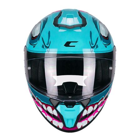CGM 330R RIOT UNDEAD Kapalı Kask Mavi/Rosa-M