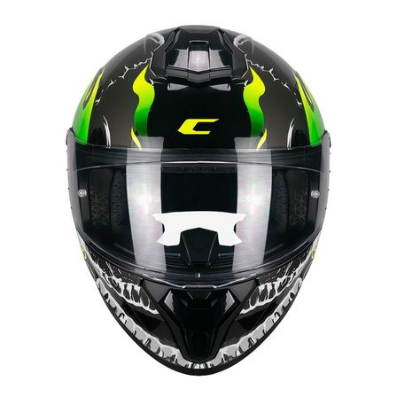 CGM 330R RIOT RIPPER Kapalı Kask Siyah/Sarı-M