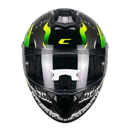 CGM 330R RIOT RIPPER Kapalı Kask Siyah/Sarı-L