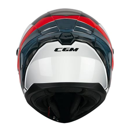 CGM 330R RIOT SPACE Kapalı Kask Siyah/Kırmızı-M