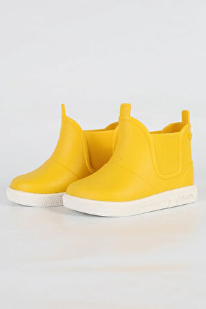 Boatilus Baby Beatly-B Çocuk Yellow/White Yağmur Çizmesi