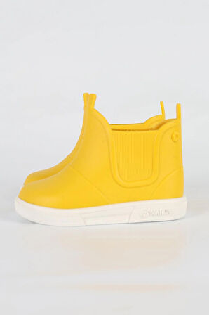 Boatilus Baby Beatly-B Çocuk Yellow/White Yağmur Çizmesi