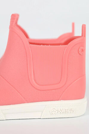 Boatilus Baby Beatly-B Kız Çocuk Candy/White Yağmur Çizmesi