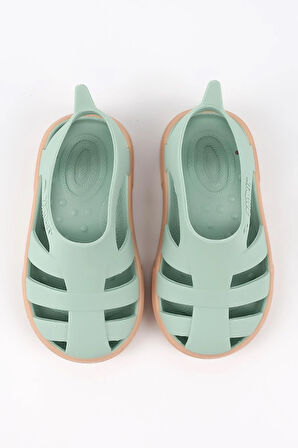Boatilus Bioty-B PastelGreen/Beige Çocuk Sandalet