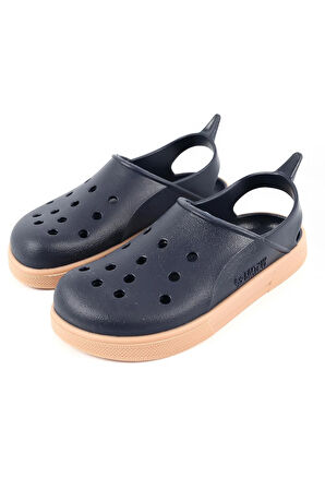 Boatilus Cloggy-B Navy/Beige Erkek Çocuk Sandalet