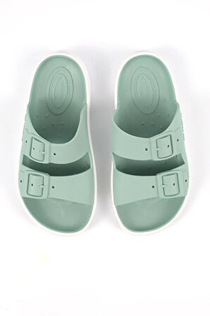 Boatilus Rocksy-F PastelGreen/White Çocuk Terlik