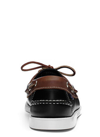 Sebago Deri Siyah - Kahve Erkek Günlük Ayakkabı 7111M7W