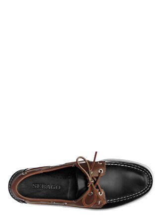 Sebago Deri Siyah - Kahve Erkek Günlük Ayakkabı 7111M7W