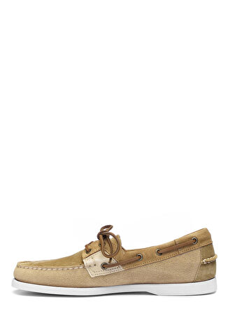 Sebago Deri Bej Erkek Günlük Ayakkabı 74118IW