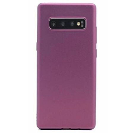 Gpack Samsung Galaxy S10 Kılıf Premier Silikon Esnek Arka Koruma