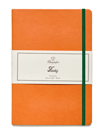 Pineider Defter Funky 14,5x21 cm Turuncu CNLL003M039