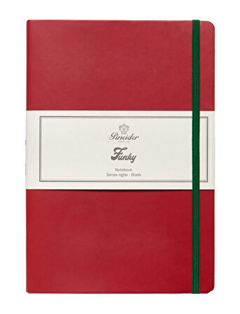 Pineider Defter Funky 14,5x21 cm Scarlet CNLL003M619