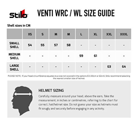 Stilo Venti WRC Composite Yarış Kaskı M Beden 5007M