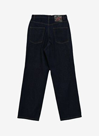 John Richmond Normal Bel Normal Paça Straight Lacivert Erkek Denim Pantolon UMA23068JE