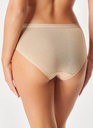 Cotonella Bikini Külot, L, Ten