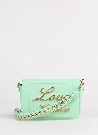 Love Moschino Yeşil Kadın 12x15x14 cm Omuz Çantası JC4116PP1ILM0802