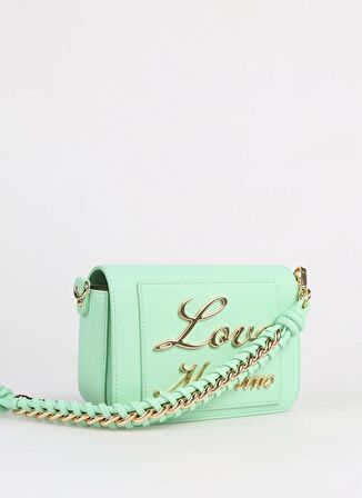 Love Moschino Yeşil Kadın 12x15x14 cm Omuz Çantası JC4116PP1ILM0802