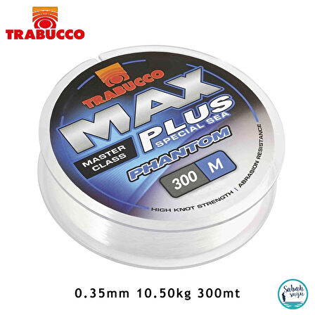 Trabucco Max Plus Phantom Mono Misina 0.35mm 10.50kg. 300mt.