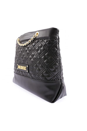 LOVE MOSCHINO JC4011PP1ELA BORSA QUILTED PU NERO KADIN ÇANTA