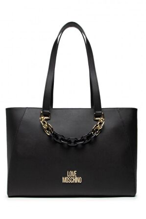 LOVE MOSCHINO JC4115PP1ELU BORSA VITELLO NERO KADIN ÇANTA