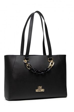 LOVE MOSCHINO JC4115PP1ELU BORSA VITELLO NERO KADIN ÇANTA