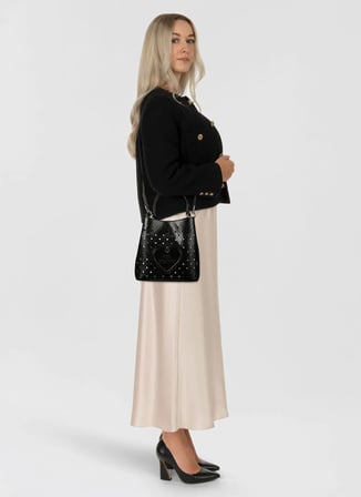 Love Moschino Siyah Kadın El Çantası JC4294PP0OKK0000