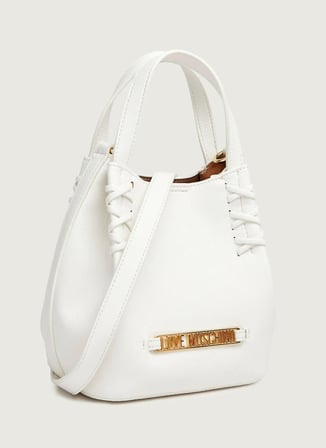 Love Moschino Beyaz Kadın El Çantası JC4298PP0OKL0100