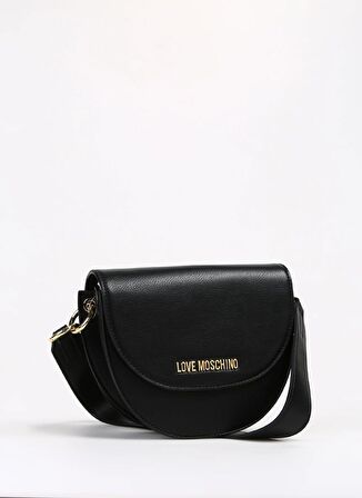 Love Moschino Siyah Kadın 17x21x9 cm Omuz Çantası JC4087PP1HLN0000