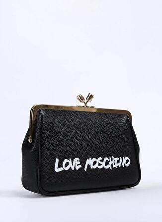 Love Moschino Siyah Kadın 13x22x5 cm Çapraz Çanta JC4253PP0HK1300A