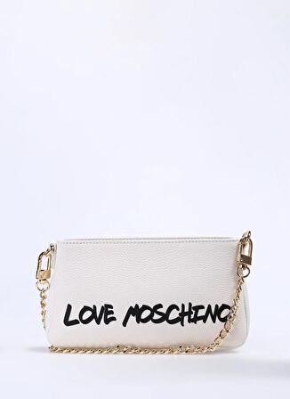 Love Moschino Beyaz Kadın 12x21x5 cm Omuz Çantası JC4255PP0HK1312A