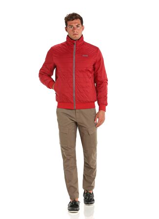 Slam Kırmızı Erkek Dik Yaka Regular Fit Ceket A123003S00_ACT GRAPHENE SHORT JKT