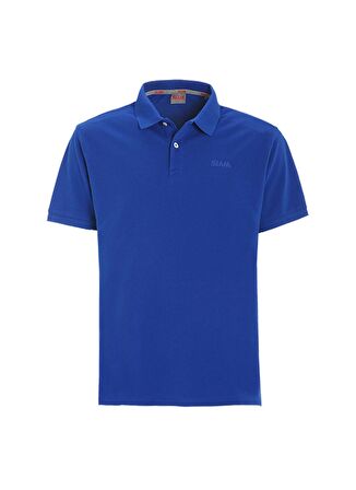 Slam Mavi Erkek Polo Yaka Regular Fit T-Shirt A108003S00_DECK