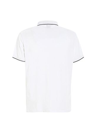 Slam Beyaz Erkek Polo Yaka Regular Fit T-Shirt A108001S00_DECK LGT PIQUE